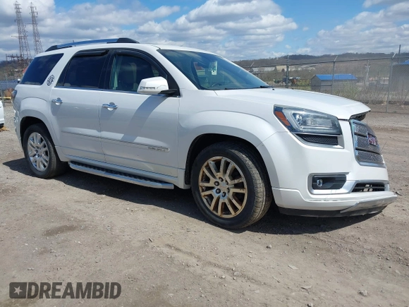 2016 GMC Acadia Denali with VIN 1GKKVTKD5GJ173453, listed as a IAAI auction lot 42021769 with 87,243 mi miles and . Bid and sale history available at DreamBid. Image 1.