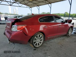 2012 Buick LaCrosse Touring with VIN 1G4GJ5E35CF191343, listed as a Copart auction lot 59213705 with 188,605 mi miles and Salvage title. Bid and sale history available at DreamBid. Image 3.