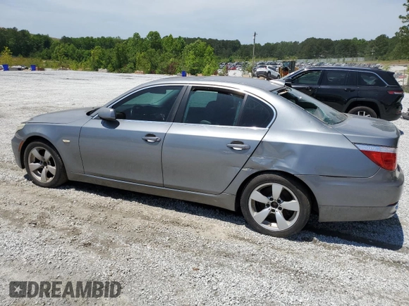 2008 BMW 5 Series 528i with VIN WBANU53588CT00794, listed as a Copart auction lot 53737315 with Not provided miles and Salvage title. Bid and sale history available at DreamBid. Image 2.