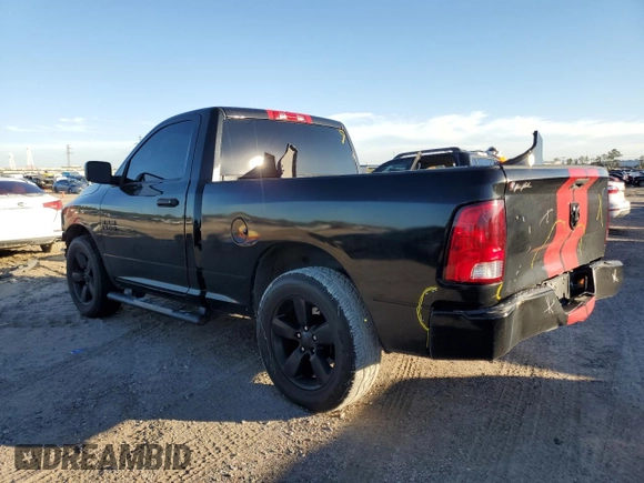 2017 Ram 1500 Tradesman with VIN 3C6JR6AG8HG504979, listed as a Copart auction lot 43332495 with 69,936 mi miles and Salvage title. Bid and sale history available at DreamBid. Image 2.