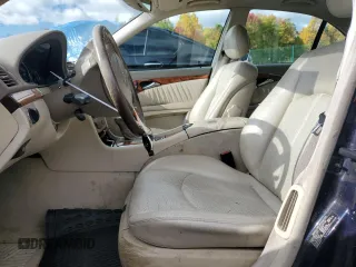 2003 Mercedes-Benz E-Class 5.0L with VIN WDBUF70J53A141452, listed as a Copart auction lot 75902244 with 0 mi miles and Salvage Title. Bid and sale history available at carsss.com. Image 7.