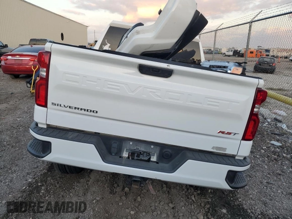 2022 Chevrolet Silverado 1500 RST with VIN 2GCPADED4N1518610, listed as a Copart auction lot 78514954 with 31,849 mi miles and Salvage Title. Bid and sale history available at DreamBid. Image 6.