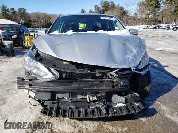 2018 Nissan Sentra SV with VIN 3N1AB7AP4JY280874, listed as a Copart auction lot 46175845 with 43,117 mi miles and Salvage Title. Bid and sale history available at carsss.com. Image 5.
