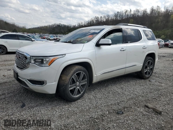 2017 GMC Acadia Denali z VIN 1GKKNXLS2HZ246656, wystawiony jako Copart lot #51754575 z przebiegiem Nie podano mil oraz Szkoda całkowita • Salvage title. Historia ofert i sprzedaży dostępna na DreamBid. Obrazek 1.