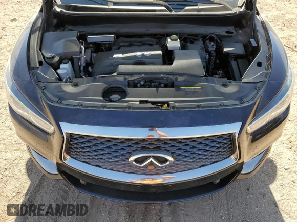 2019 Infiniti QX60 Pure with VIN 5N1DL0MN9KC566394, listed as a Copart auction lot 62879095 with 56,448 mi miles and Salvage title. Bid and sale history available at DreamBid. Image 12.