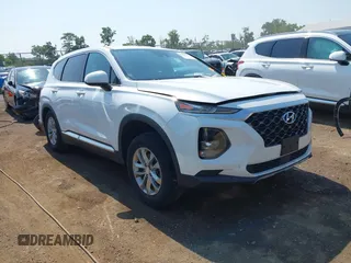 2020 Hyundai Santa Fe SE z VIN 5NMS2CAD1LH149026, wystawiony jako IAAI lot #42471311 z przebiegiem 100 104 mil mil oraz . Historia ofert i sprzedaży dostępna na DreamBid. Obrazek 1.