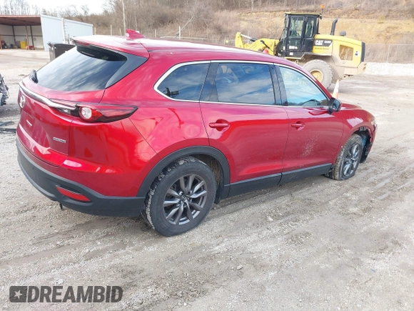 2021 Mazda CX-9 Touring with VIN JM3TCBCY8M0512104, listed as a IAAI auction lot 41579908 with 44,555 mi miles. Bid and sale history available at carsss.com. Image 4.