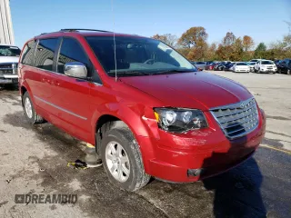 2010 Chrysler Town & Country Touring with VIN 2A4RR5DX0AR126071, listed as a Copart auction lot 73218393 with 217,701 mi miles and Salvage Title. Bid and sale history available at carsss.com. Image 4.