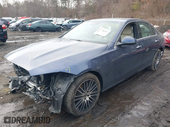 2024 Mercedes-Benz C 300 with VIN W1KAF4HB6RR223965, listed as a IAAI auction lot 41630201 with 4,282 mi miles and . Bid and sale history available at DreamBid. Image 2.