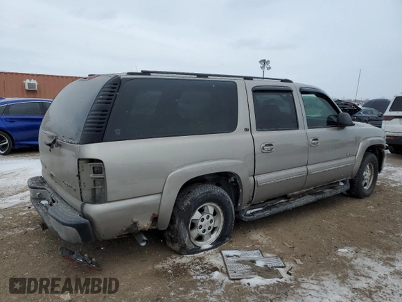 2001 Chevrolet Suburban LS with VIN 1GNFK16T21J103970, listed as a Copart auction lot 89355085 with 247,993 mi miles and Salvage Title. Bid and sale history available at carsss.com. Image 3.