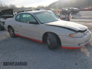 2004 Chevrolet Monte Carlo SS with VIN 2G1WX12K149304405, listed as a IAAI auction lot 41173525 with 202,099 mi miles. Bid and sale history available at carsss.com. Image 1.