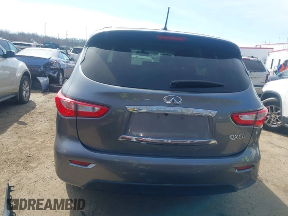 2015 Infiniti QX60 with VIN 5N1AL0MM9FC514957, listed as a IAAI auction lot 41714774 with 77,070 mi miles. Bid and sale history available at carsss.com. Image 16.