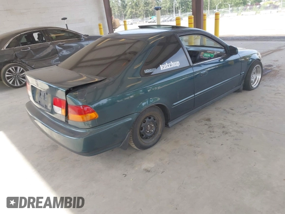 1996 Honda Civic EX with VIN 1HGEJ814XTL089194, listed as a IAAI auction lot 42442155 with 277,287 mi miles and . Bid and sale history available at DreamBid. Image 4.