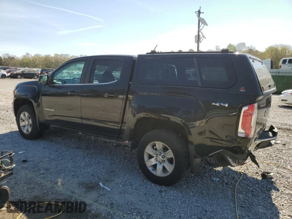 2017 GMC Canyon 4WD SLE with VIN 1GTG6CEN9H1163447, listed as a Copart auction lot 50975025 with 60,126 mi miles and Salvage Title. Bid and sale history available at carsss.com. Image 2.