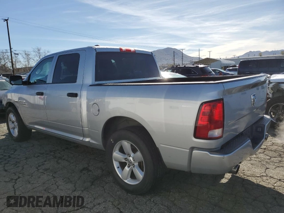 2014 Ram 1500 Express with VIN 1C6RR6KT4ES134990, listed as a Copart auction lot 45524325 with 206,053 mi miles and Salvage Title. Bid and sale history available at carsss.com. Image 2.