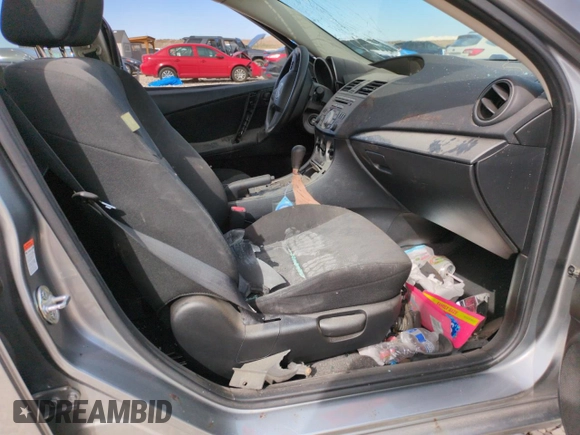 2010 Mazda 3 i SV with VIN JM1BL1SF9A1242188, listed as a Copart auction lot 46425515 with Not Provided miles and Salvage Title. Bid and sale history available at DreamBid. Image 7.