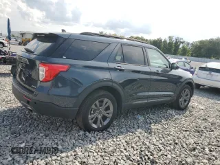 2024 Ford Explorer XLT with VIN 1FMSK8DH3RGA50909, listed as a Copart auction lot 56539375 with 26,700 mi miles and Clean title. Bid and sale history available at DreamBid. Image 3.