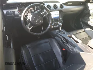 2022 Ford Mustang EcoBoost with VIN 1FATP8UH6N5107447, listed as a Copart auction lot 53329815 with 35,528 mi miles and Salvage title. Bid and sale history available at DreamBid. Image 8.
