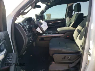 2024 Ram 1500 Big Horn with VIN 1C6SRFFTXRN211250, listed as a Copart auction lot 49993935 with 18,528 mi miles and Salvage title. Bid and sale history available at DreamBid. Image 7.