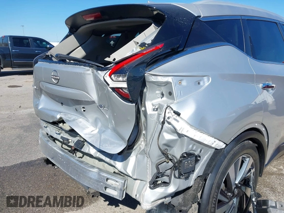 2023 Nissan Murano SL with VIN 5N1AZ2CJ1PC116273, listed as a IAAI auction lot 41606957 with 32,751 mi miles and . Bid and sale history available at DreamBid. Image 6.