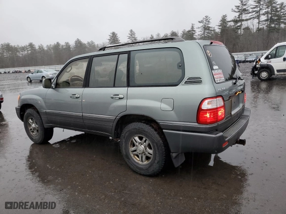2001 Lexus LX 470 with VIN JTJHT00W913503859, listed as a Copart auction lot 86538464 with 260,956 mi miles and Clean Title. Bid and sale history available at carsss.com. Image 2.