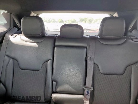 2022 Jeep Compass Latitude with VIN 3C4NJCBB0NT198415, listed as a Copart auction lot 57055305 with 37,797 mi miles and Salvage title. Bid and sale history available at DreamBid. Image 10.
