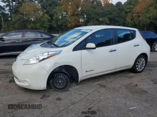 2015 Nissan LEAF SV with VIN 1N4AZ0CP9FC326217, listed as a Copart auction lot 73225843 with 49,163 mi miles. Bid and sale history available at carsss.com. Image 1.