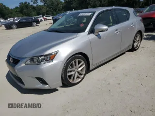2015 Lexus CT 200h with VIN JTHKD5BH4F2214644, listed as a Copart auction lot 61455725 with 165,530 mi miles and Salvage title. Bid and sale history available at DreamBid. Image 1.
