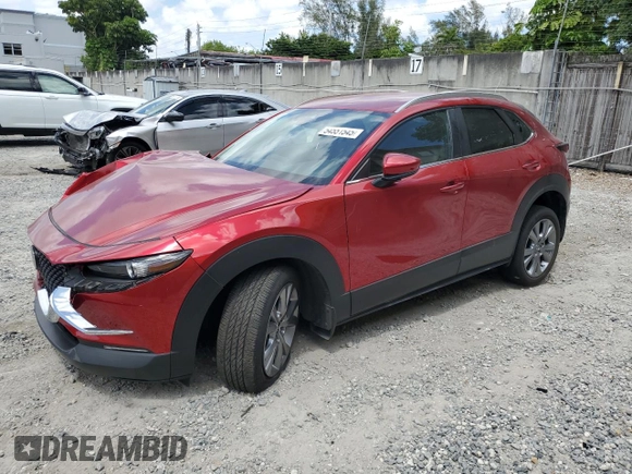 2023 Mazda CX-30 2.5 S Select Package with VIN 3MVDMBBM3PM555743, listed as a Copart auction lot 54551545 with 4,617 mi miles and Salvage Title. Bid and sale history available at carsss.com. Image 1.