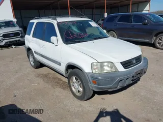 2000 Honda CR-V EX with VIN JHLRD1869YS000284, listed as a IAAI auction lot 41735106 with 160,956 mi miles. Bid and sale history available at carsss.com. Image 1.