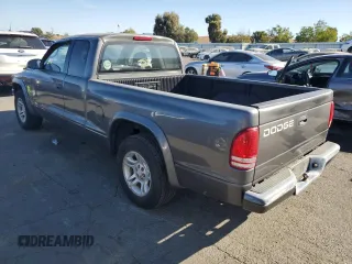 2002 Dodge Dakota with VIN 1B7GL12X02S577219, listed as a Copart auction lot 77067374 with 181,351 mi miles and Salvage Title. Bid and sale history available at carsss.com. Image 2.