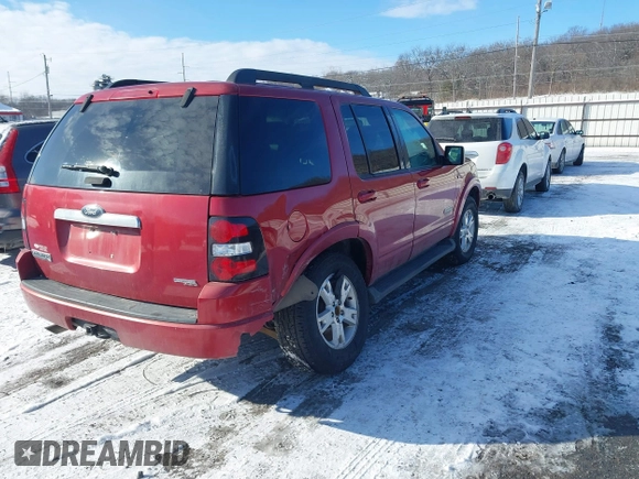 2007 Ford Explorer XLT with VIN 1FMEU73897UA49409, listed as a IAAI auction lot 41236916 with 165,291 mi miles. Bid and sale history available at carsss.com. Image 4.