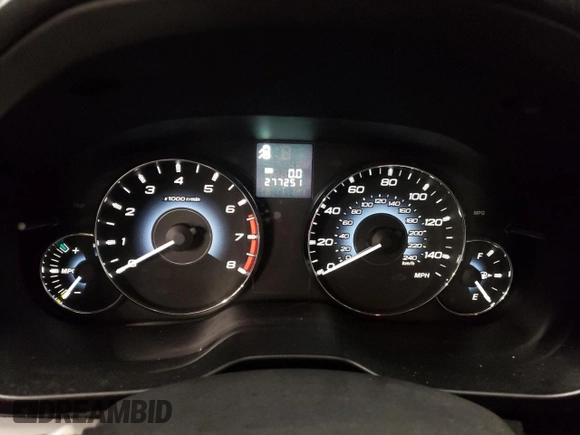 2010 Subaru Legacy Premium All-Weather Anniversary with VIN 4S3BMBG63A3213947, listed as a Copart auction lot 42781845 with 277,251 mi miles and Salvage title. Bid and sale history available at DreamBid. Image 9.