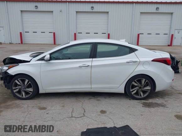 2015 Hyundai Elantra SE z VIN 5NPDH4AEXFH601861, wystawiony jako IAAI lot #41965695 z przebiegiem 100 639 mil mil oraz . Historia ofert i sprzedaży dostępna na DreamBid. Obrazek 15.