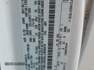 2020 Ford Escape SE с VIN 1FMCU9G62LUB00819, выставлен на аукционе Copart как лот 52768275 с пробегом 70 583 миль миль и На запчасти • Non repairable. История ставок и продаж доступна на DreamBid. Изображение 14.
