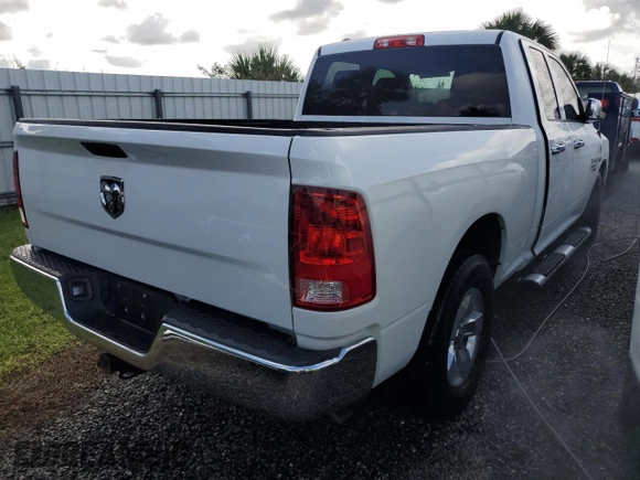 2019 Ram 1500 Classic Tradesman with VIN 1C6RR6FT4KS585956, listed as a Copart auction lot 74453424 with 0 mi miles and Non Repairable. Bid and sale history available at carsss.com. Image 3.