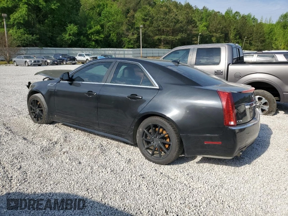 2012 Cadillac CTS Luxury with VIN 1G6DE5E54C0118242, listed as a Copart auction lot 53395325 with 176,841 mi miles and Salvage title. Bid and sale history available at DreamBid. Image 2.