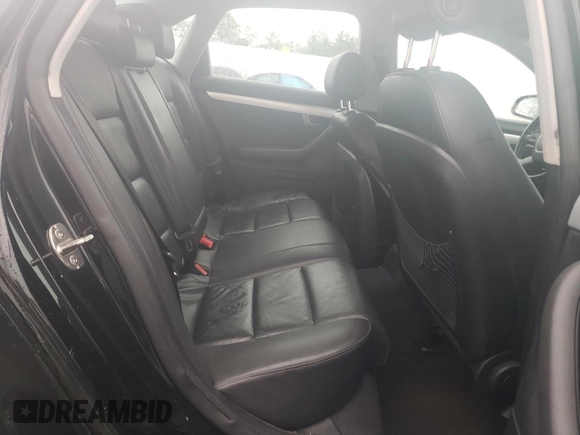 2008 Audi A4 2.0T with VIN WAUDF78E88A127977, listed as a Copart auction lot 58024455 with 177,280 mi miles and Salvage title. Bid and sale history available at DreamBid. Image 10.