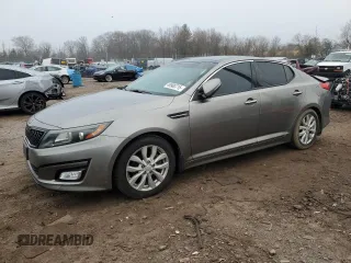2015 Kia Optima EX with VIN 5XXGN4A74FG453970, listed as a Copart auction lot 49900715 with 73,483 mi miles and Salvage title. Bid and sale history available at DreamBid. Image 1.