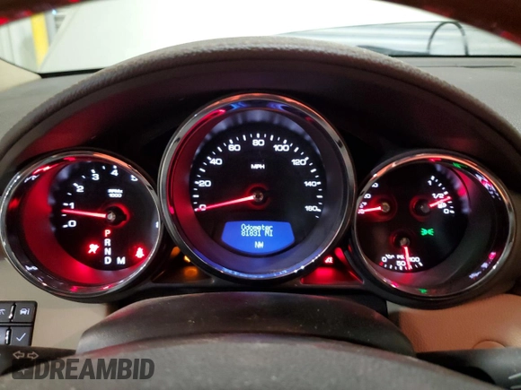 2013 Cadillac CTS Premium with VIN 1G6DP5E38D0159449, listed as a Copart auction lot 81739234 with 81,831 mi miles and Salvage Title. Bid and sale history available at DreamBid. Image 9.