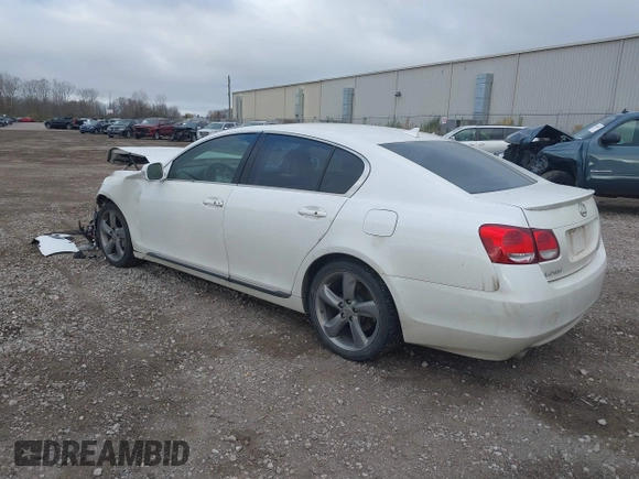 2008 Lexus GS 350 with VIN JTHBE96S380038307, listed as a IAAI auction lot 40749716 with 132,890 mi miles. Bid and sale history available at carsss.com. Image 3.