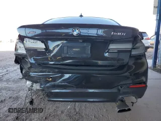 2018 BMW 5 Series 540i xDrive with VIN WBAJE7C5XJWD52054, listed as a Copart auction lot 47306535 with 49,185 mi miles and Salvage title. Bid and sale history available at DreamBid. Image 6.