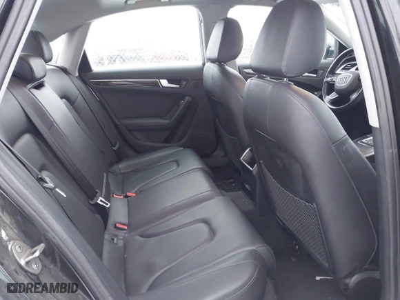 2013 Audi A4 Premium with VIN WAUBFAFL2DN036132, listed as a IAAI auction lot 41344158 with 156,073 mi miles. Bid and sale history available at carsss.com. Image 8.