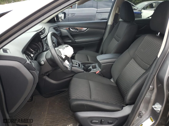 2019 Nissan Rogue SV with VIN KNMAT2MT0KP552619, listed as a Copart auction lot 70451874 with 45,554 mi miles and Salvage Title. Bid and sale history available at carsss.com. Image 7.
