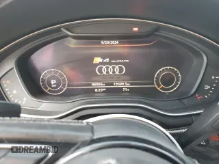 2019 Audi S4 Premium Plus with VIN WAUB4AF40KA028405, listed as a Copart auction lot 72173754 with 96,904 mi miles and Salvage Title. Bid and sale history available at carsss.com. Image 9.