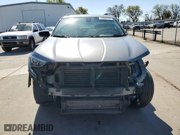 2020 GMC Terrain SLE with VIN 3GKALMEV4LL282954, listed as a Copart auction lot 49306345 with 72,599 mi miles and Salvage Title. Bid and sale history available at DreamBid. Image 5.