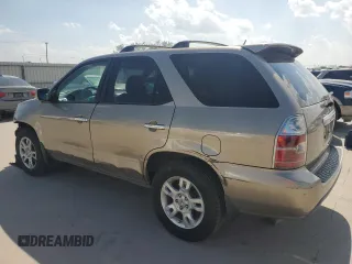 2005 Acura MDX Touring with VIN 2HNYD18935H503308, listed as a Copart auction lot 50608535 with 226,032 mi miles and Salvage Title. Bid and sale history available at carsss.com. Image 2.