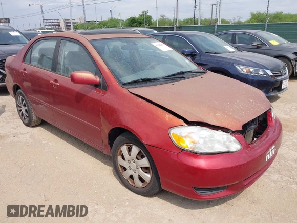 2004 Toyota Corolla CE with VIN 1NXBR32E14Z265397, listed as a IAAI auction lot 42182313 with 200,035 mi miles. Bid and sale history available at carsss.com. Image 1.