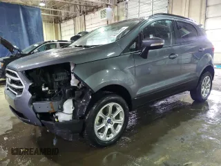 2020 Ford EcoSport SE with VIN MAJ6S3GL6LC394618, listed as a Copart auction lot 48053395 with 33,381 mi miles and Salvage Title. Bid and sale history available at carsss.com. Image 1.