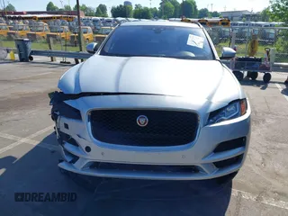 2018 Jaguar F-Pace 35t Prestige with VIN SADCK2EV7JA252495, listed as a IAAI auction lot 42182757 with 48,230 mi miles and . Bid and sale history available at DreamBid. Image 13.